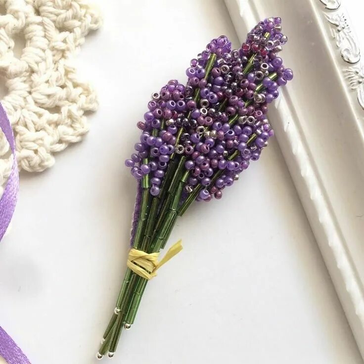 Поделка цветка лаванды. Букет лаванды из полимерной глины. Поделка цветка лаванды. Мастер класс лаванды. Лаванда из фетра.