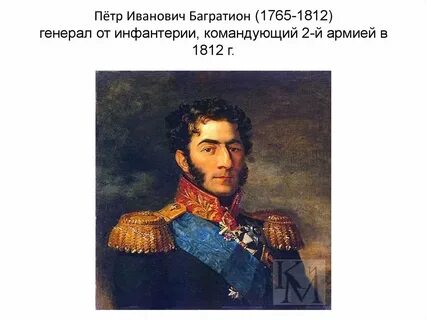Какой полководец командовал русскими войсками в 1812