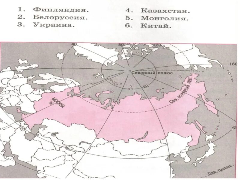 На рисунке представлены страны соседи россии. Страны соседи первого порядка России на карте контурная карта. Окружающий мир 3 класс страны соседи. Карта РФ И соседних государств.