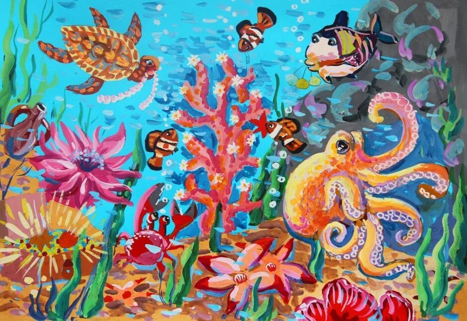 Рисование подводный мир детям. Подводный мир рисунок для детей. Рисование подводный мир детям. Рисование подводный мир. Подводный мир рисунок.