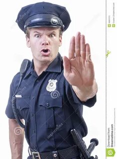 Policeman slowed