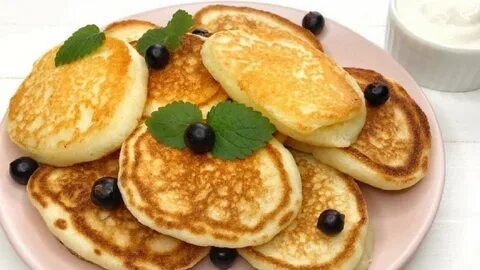 Оладьи с манкой на кефире