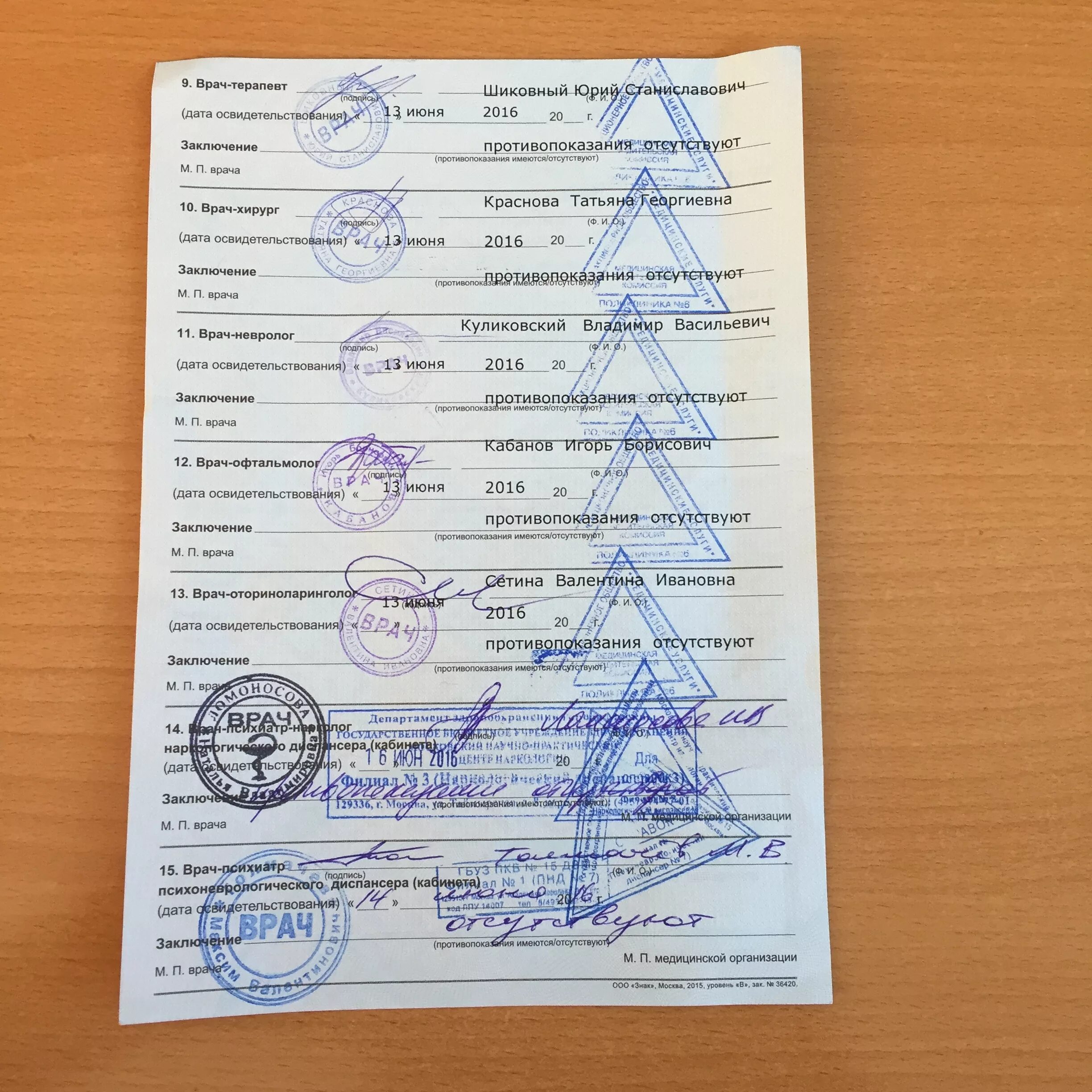 Профосмотр омск