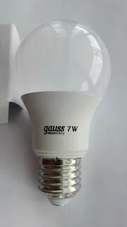 Gauss a60 e27 4100k лампа