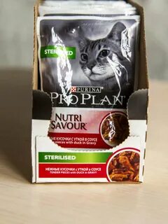 Корм для стерилизованных кошек pro plan sterilised