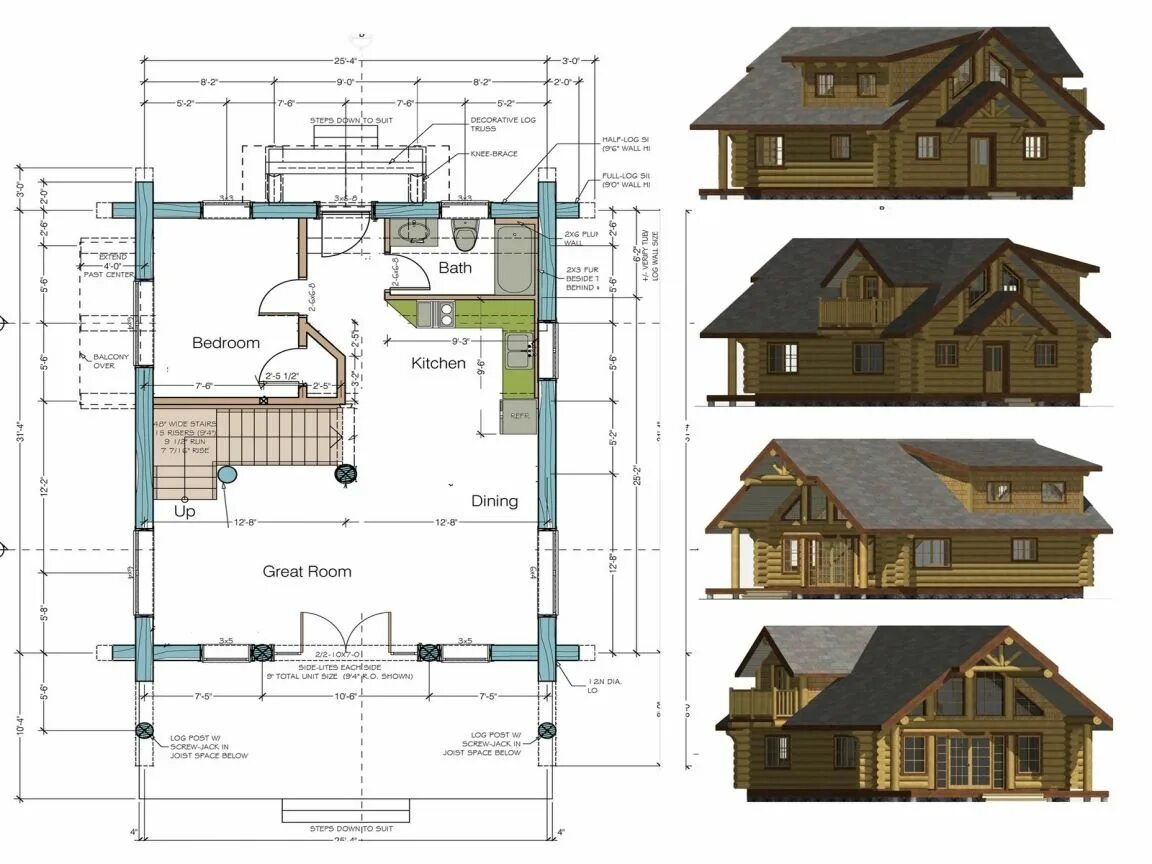 Конструктивное решение дома. Дом проект blueprint. чертить дом деревянный. проект самостоятельно. проект дома scale_1200.