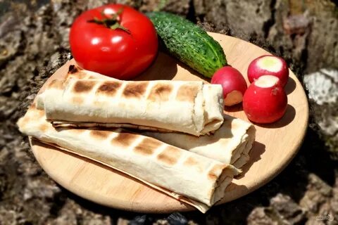 Лаваш с сыром на мангале рецепт