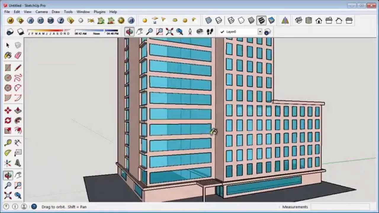 Здание в Sketchup. Здание в скетчап. Архитектурное здание скетчап. Скетчап многоэтажка.