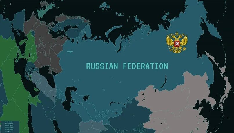 The russian federation is the largest. The russian federation is the largest