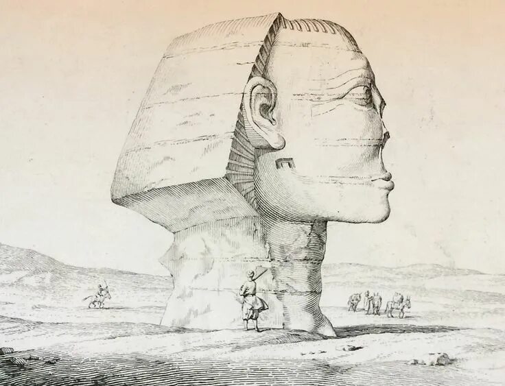 Бонапарт перед сфинксом. Наполеон и сфинкс. Сфинкс египет без носа. Сфинкс египет без носа. Большой сфинкс с носом.