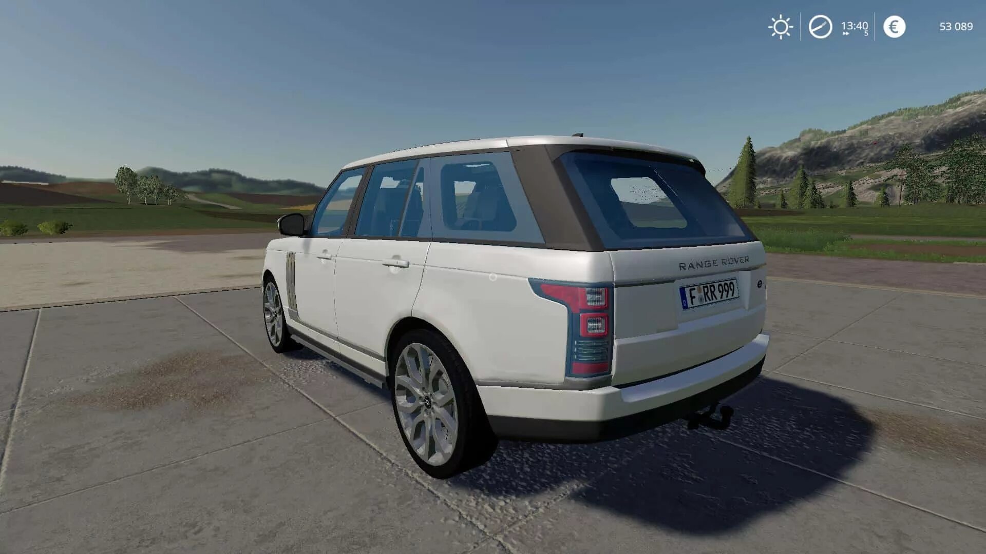 Мод на range rover. Range rover для фс 19. фс 19 мод range rover vogue. mod fs19 range rover. farming simulator 19 range rover.