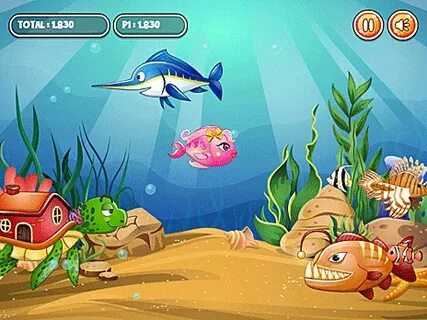 Рыбка 2 играть