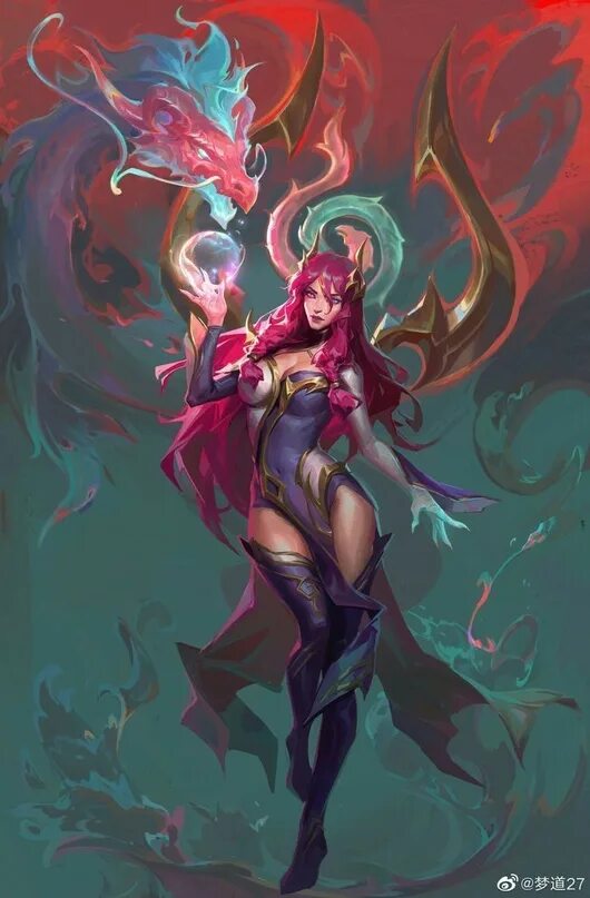 Падшая карма арт league of legends. Карма дракона. Карма дракона. Безмятежный дракон карма. Карма лига легенд.