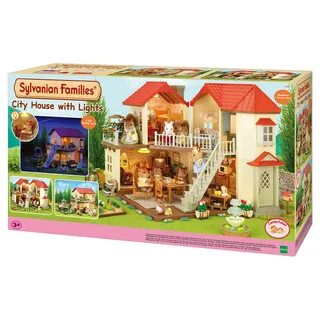 Sylvanian families большой дом со светом