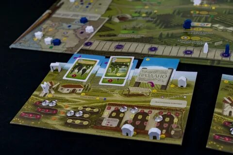 Настольная игра виноделие