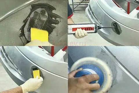 Чем приклеить бампер