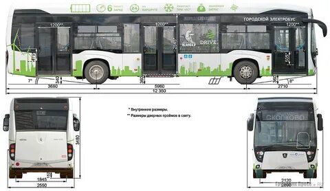 Электробус технические характеристики