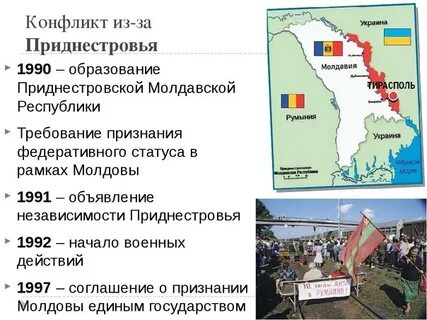 Молдавско приднестровский конфликт