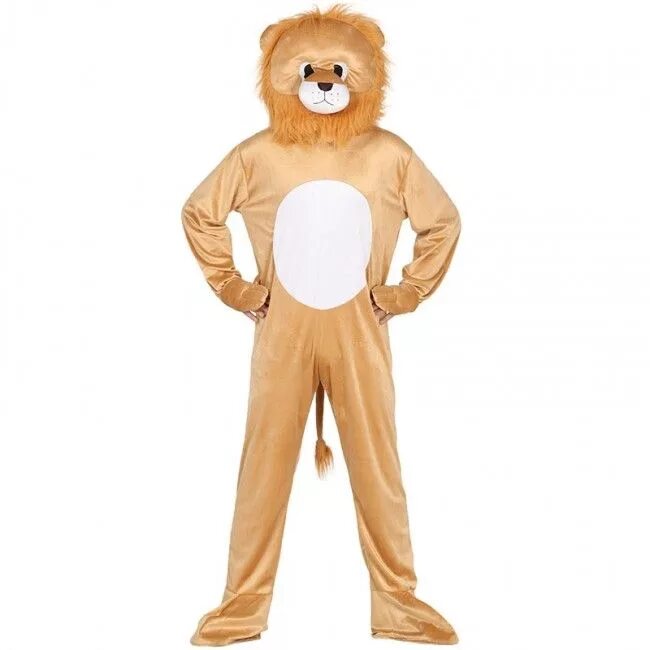 Leo the Lion Plush Adult Costume - PartyBell.com
