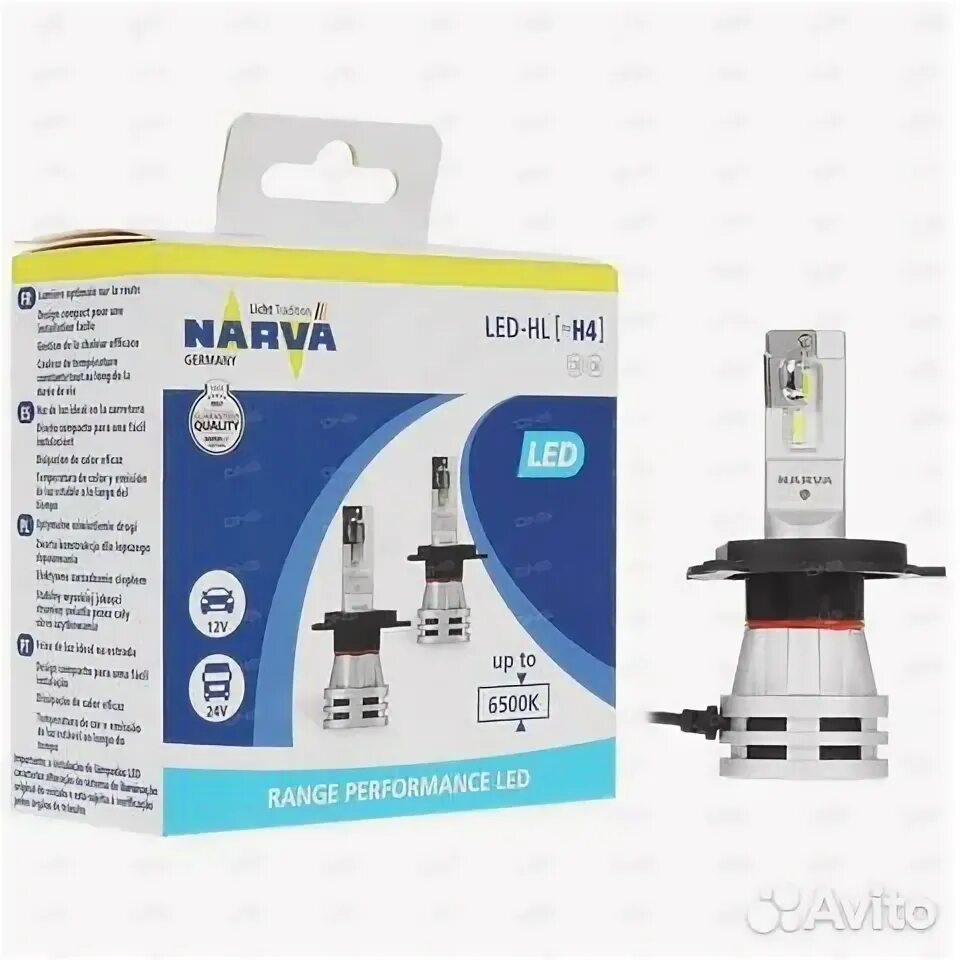 Narva range performance h4. Светодиодные лампы h4 narva range performance led. narva led performance h7 размеры. автолампа narva арт. 18079.