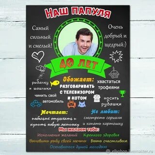 Постер парню