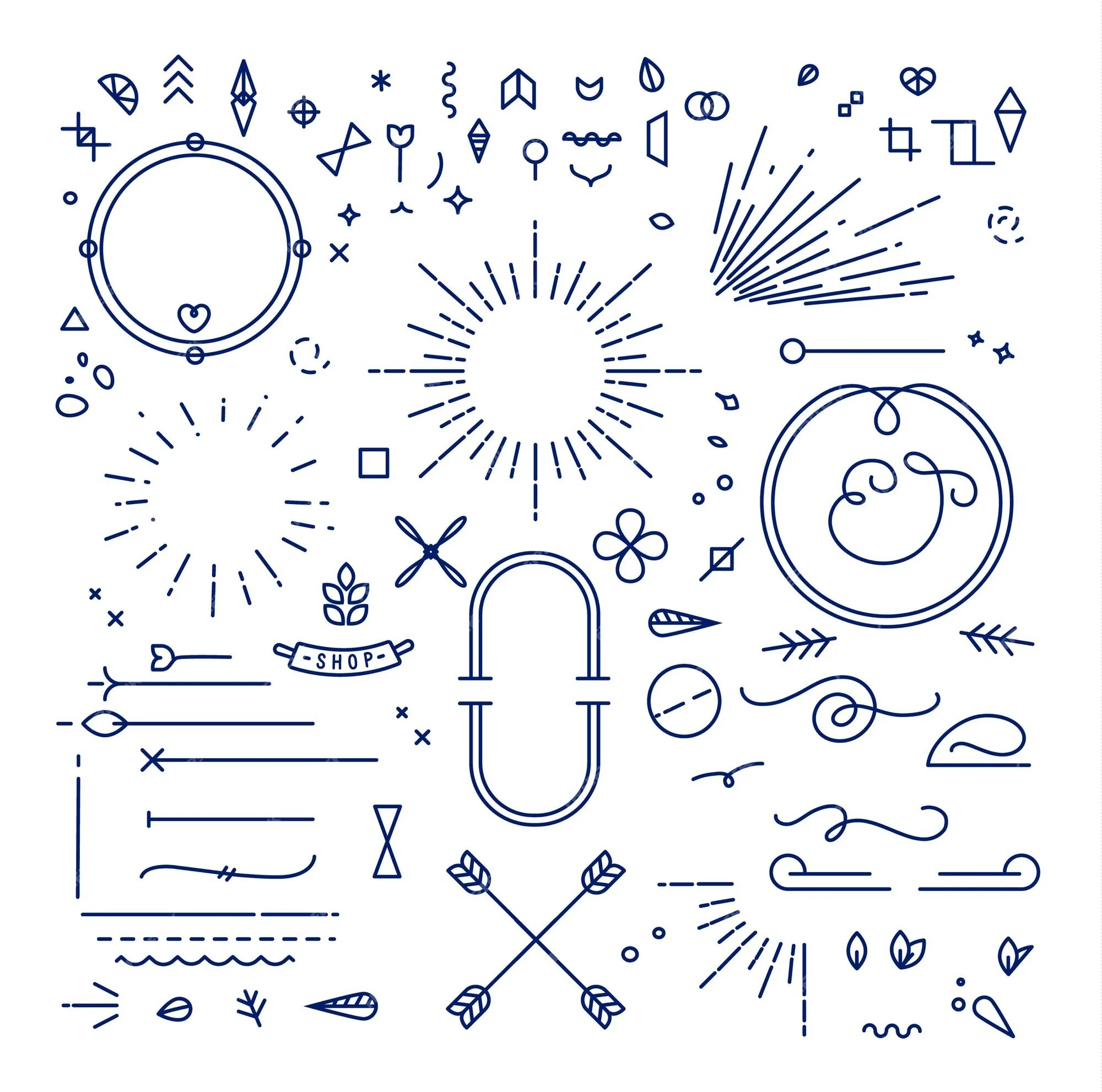 Vector elements. Графические элементы для дизайна. стильные элементы вектор. design elements vector.