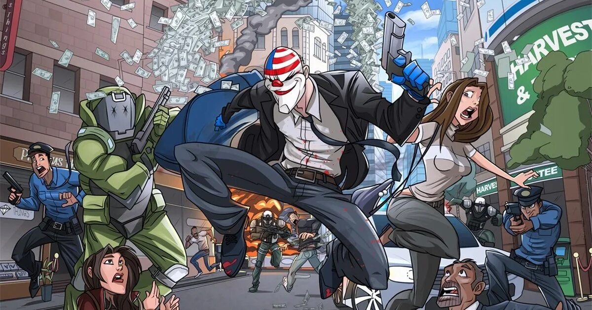 Pay game. Payday 2 art. payday 2 арты. haydee 2 art. payday 2 fan arts.