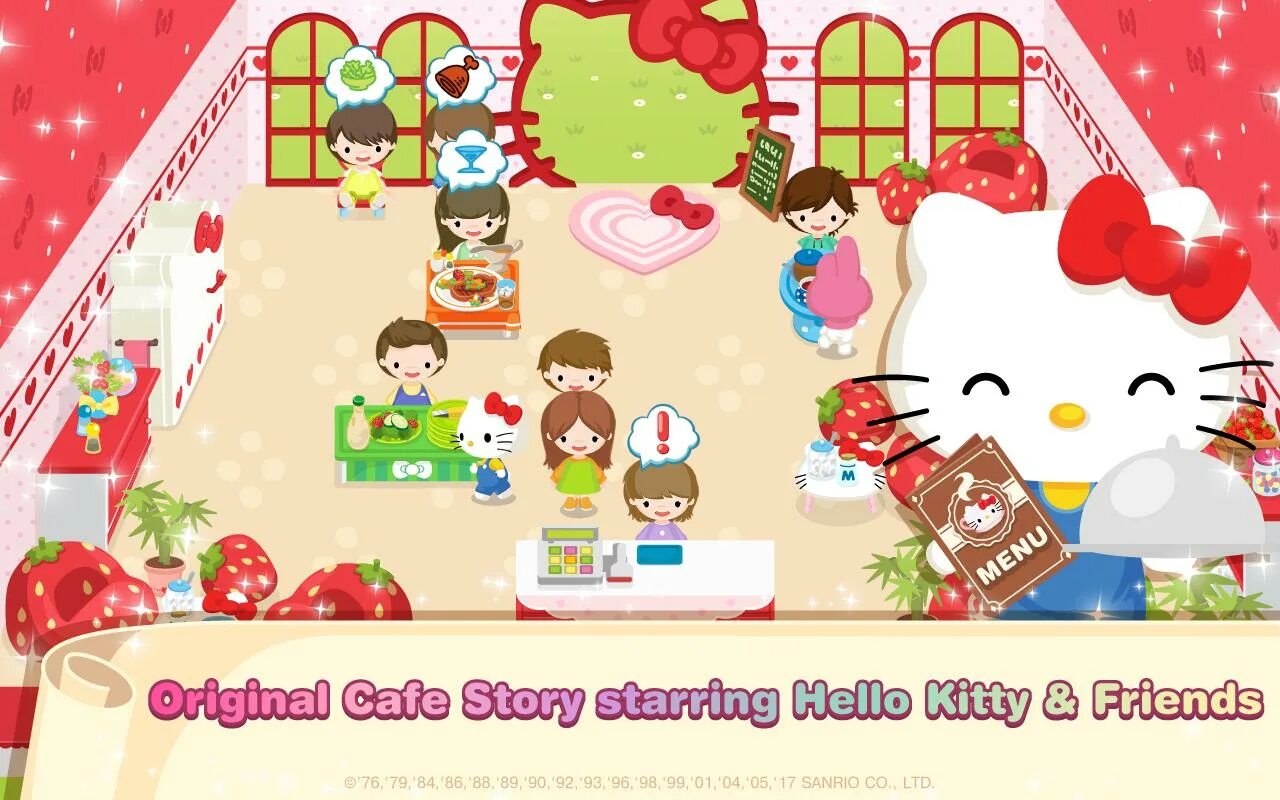 Hello we games. Игры hello Kitty Cafe. Игра Хелло Китти ресторан. Игрушка Хэллоу Китти с кафе. Хелло Китти оригинал.