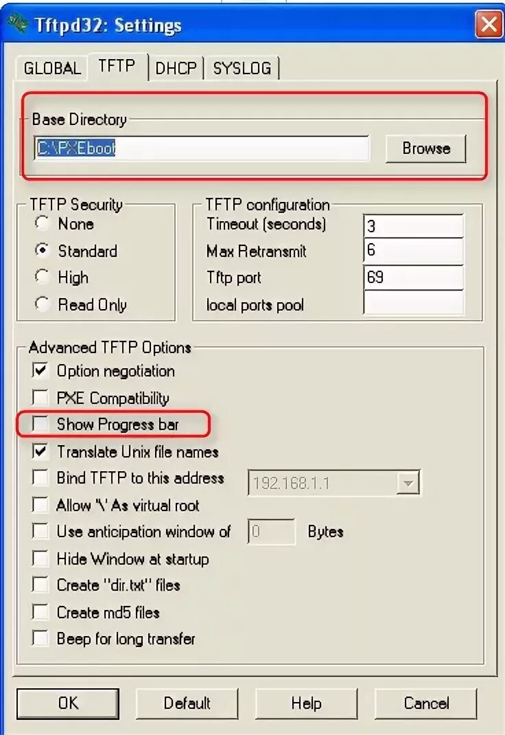Tftpd. Tftpd32. tftpd dhcp. адрес tftp. tftp port.