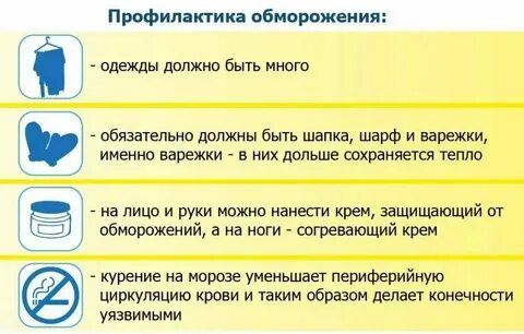 Датчик обморожения