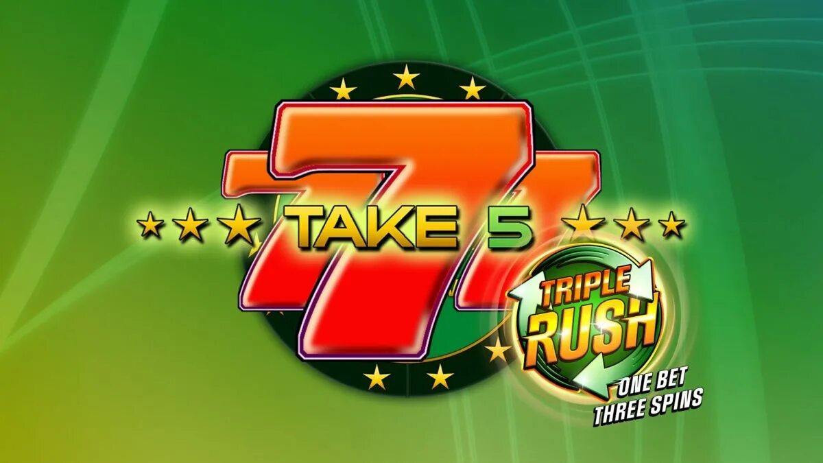 Трипл Раш. Triple Rush игра. Take 5 Slots. Gamomat Slots.