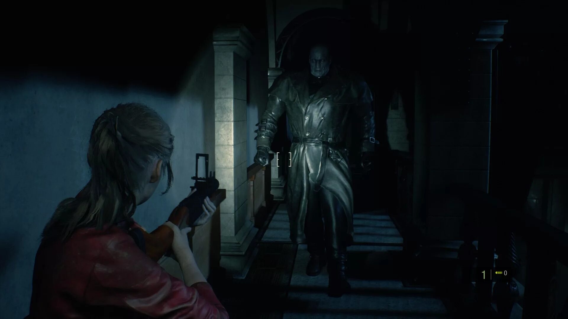 Статуя девы resident evil. Resident evil 2 remake. мистер икс обитель зла 2 ремейк.