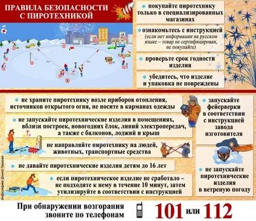 Безопасность фейерверков