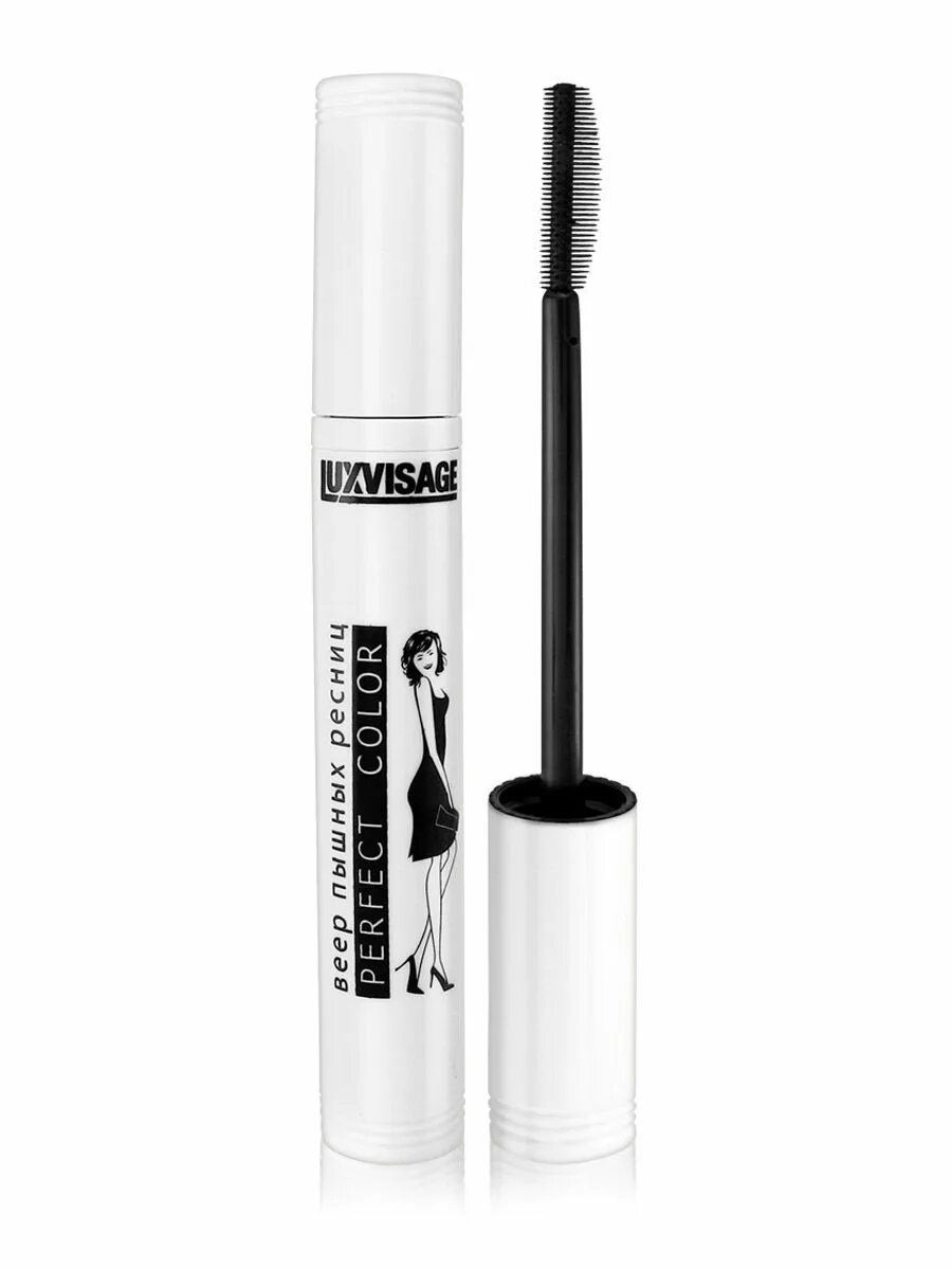 Тушь для ресниц Luxvisage XXL, супер объем с эффектом нарощенных ресниц, цвет: ч