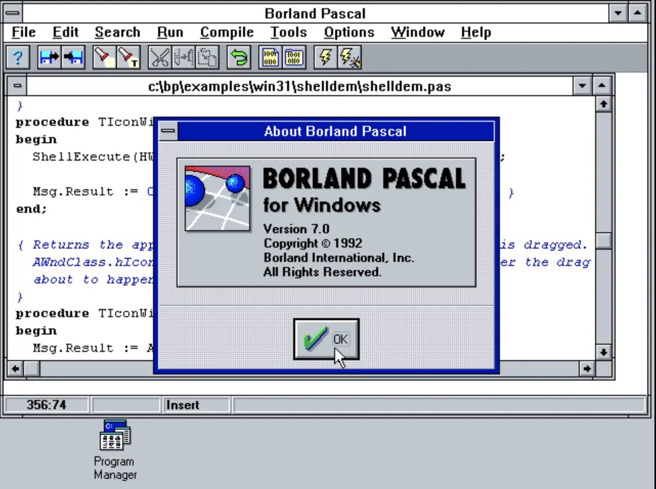 Borland Pascal. Borland Turbo Pascal. Borland Pascal 7.0. Turbo Pascal, версия 7.0.. Pascal pas