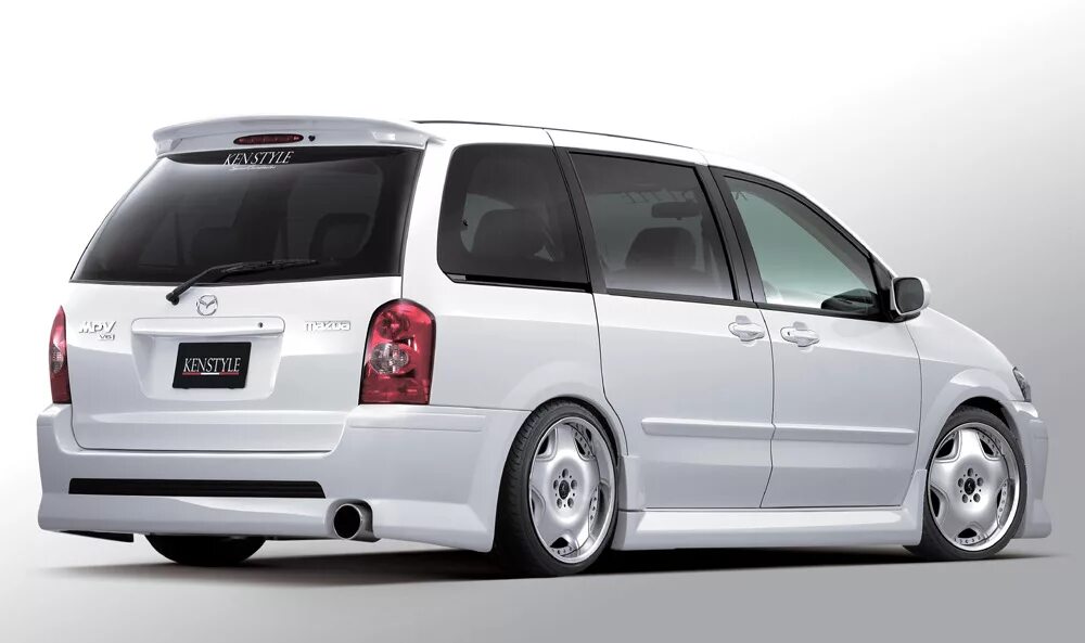 Обвес мазду мпв. Kenstyle mazda mpv. mazda mpv stance. обвес на мазда мпв 2. mazda mpv 2001.