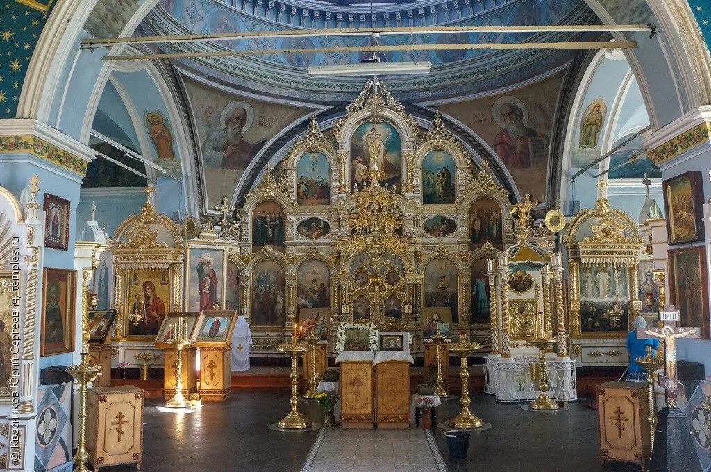 Церковь воткинск