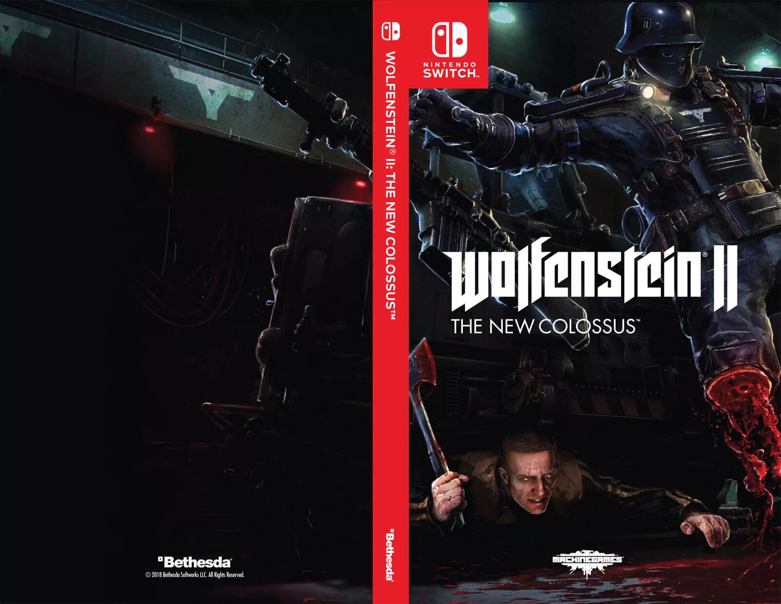 Wolfenstein II: the New Colossus Nintendo Switch. Wolfenstein II: the New Colossus на Нинтендо. Wolfenstein 2 Nintendo Switch. Wolfenstein 2 обложка.