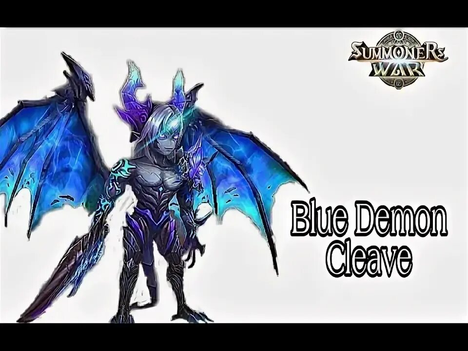 Blue daemons. Голубой демон из кр. blue demon. movable figurine demon cleaving blade.