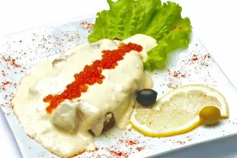 Рыба со сливками