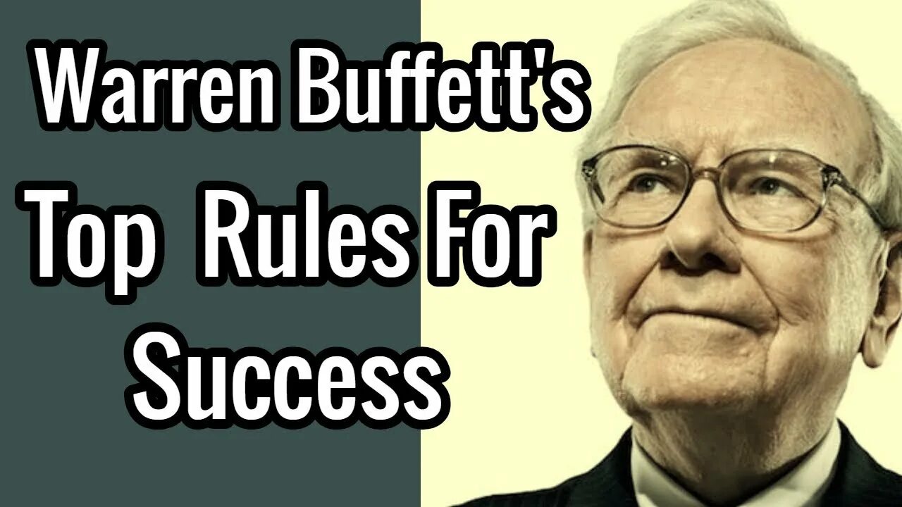 Warren buffet rules in 8 minutes