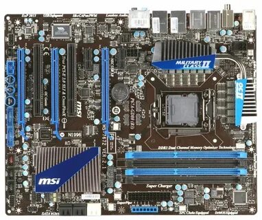 Msi материнская плата характеристики
