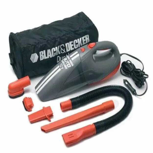Каким должен быть автомобильный пылесос. Пылесос автомобильный black+decker av1205. пылесос блек декер автомобильный. автомобильный пылесос блэк энд деккер. black decker 1205.