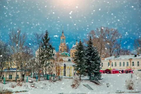 Рязань зимой