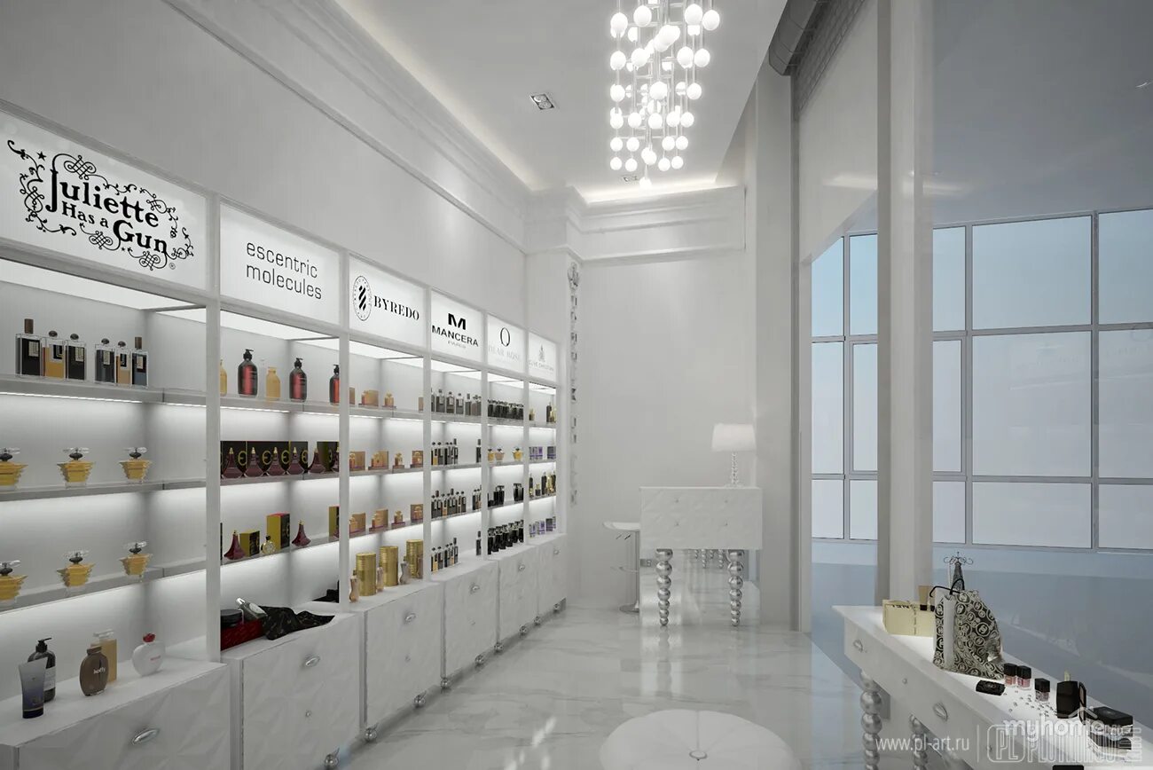 магазин селективной парфюмерии в москве. парфюмерия проект. интерьер магазина парфимера. парфюмерия проект. Molecule магазин парфюмерии.