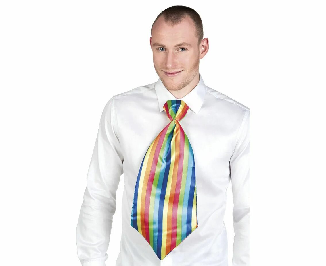 Галстук клоуна. Веселый галстук. Широкий галстук. Необычные галстуки. Смешной галстук.