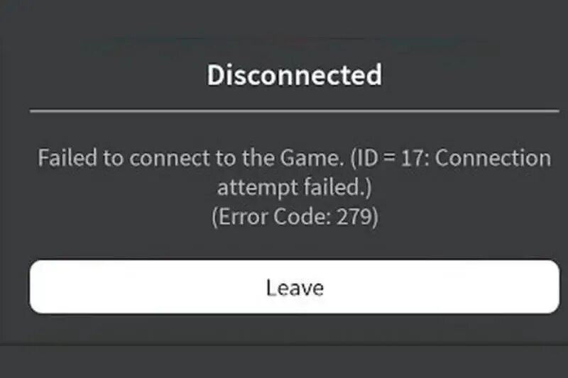 Error 280 roblox. Error 280 roblox