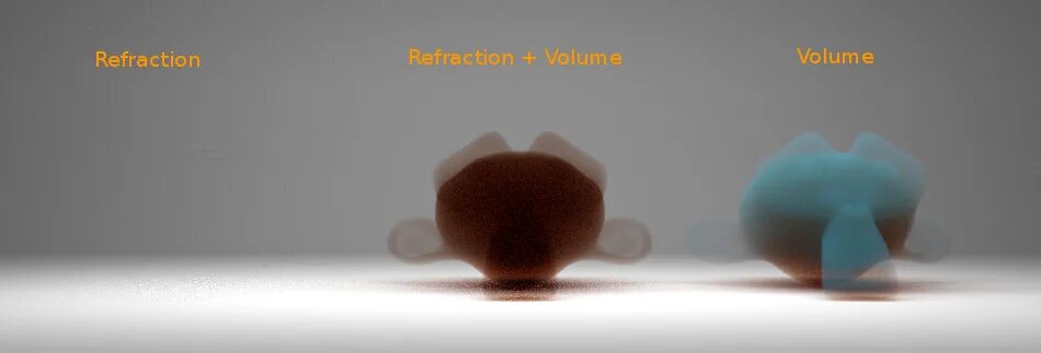 Volume shader bm. Volume scatter.