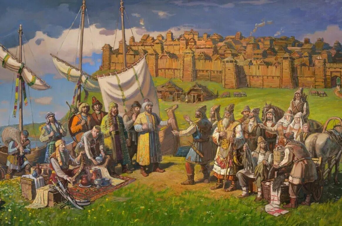 Народы и государства древней руси. Народы и государства древней руси. Народы и государства древней руси. Вече во пскове васнецов. Путь из варяг в греки и волжский торговый путь на карте.