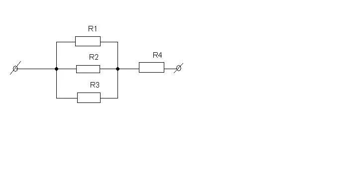 Участок цепи состоит из двух резисторов сопротивления r1 20 r2 30. Вычислите общее сопротивление участка цепи 4 проводника. Каково общее сопротивление участка цепи представленного на рисунке. Найдите сопротивление проводника на рисунке.